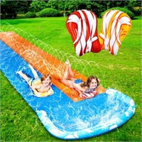 22.5ft x 62in  25.5ft Syncfun Water Slides with 2