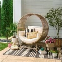 Better Homes & Gardens Round Wicker Egg Chair