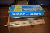 Vtg Shoot the Moon Game w/ Box