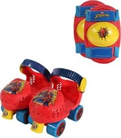 PlayWheels Spider-Man Kids Rollerskate Junior Size