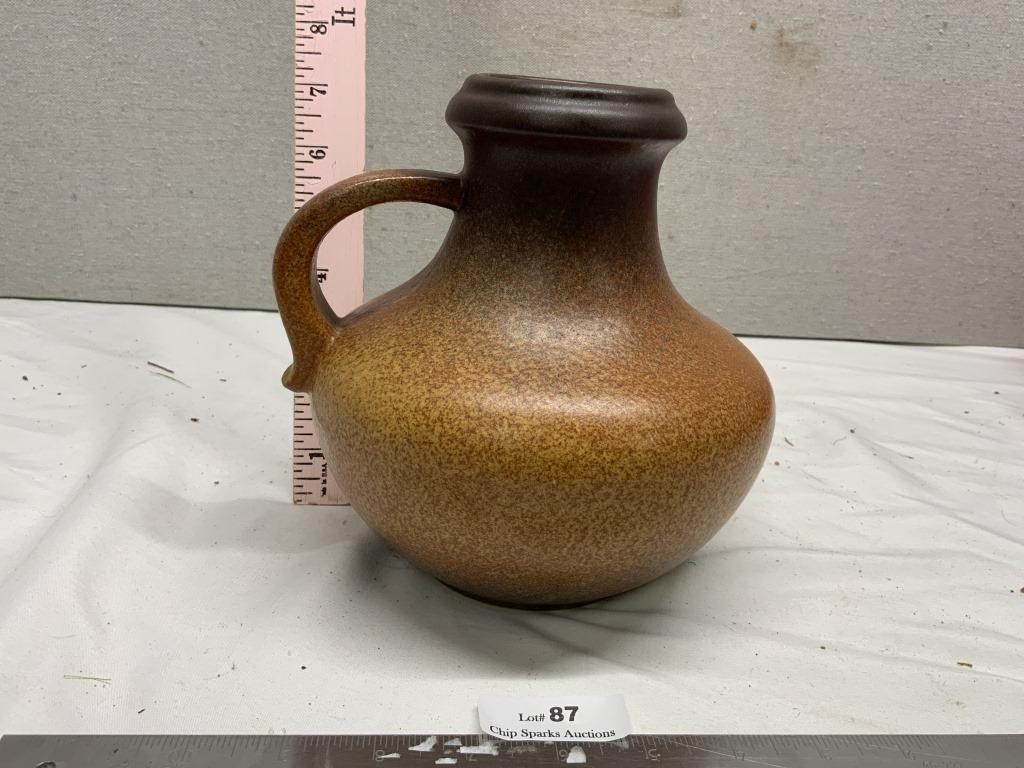 7" Pottery Jug Vase W Germany