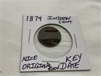 1879 Indian Cent Key Date Very Nice Condition