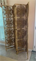 Wicker 4 Panel Divider