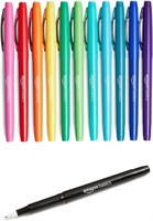 Amazon Basics Felt Tip Marker Pens  12-Pack