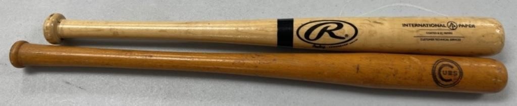 2 - Souvenir Baseball Bats