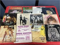 Lot of 12 records