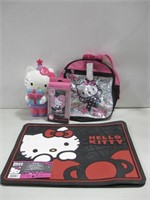 Five Hello Kitty Items Largest 16.25"x 13.5"