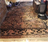 Large Persian decorated area rug 106” x 144”