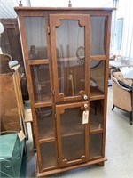 Wood China Hutch w/2 Doors