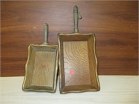 2 Wooden Baskets