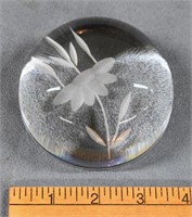 PRINCESS HOUSE CRYSTAL PAPERWEIGHT