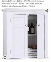 NEW Medicine Cabinet w/ Doors & Shelves