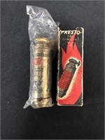 Presto Brass Fire Extinguisher