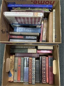 2 Box Lot of Books