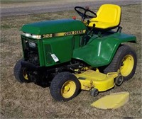 John Deere 322 48" Lawn Mower- RUNS