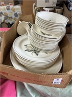 Floral Pattern Dishes