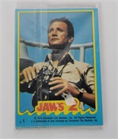 1978 Topps Jaws2 Sticker Set Of 11