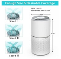 Large Room Air Purifiers HEPA Indoor Air Cleaner