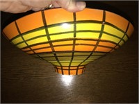 Mid Century Modern Large Pottery Bowl Signed and