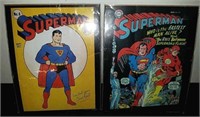Two Vintage DC comic series 11x14-in poster