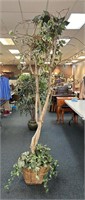 82” Artificial Ficus Tree with Bird Nest