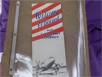 Welcome Aboard Vintage A Pleasant Journey
