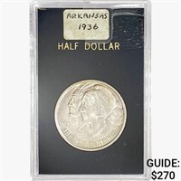 1936 Arkansas Half Dollar Blank