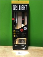 GRILLIGHT Stainless Steel LED Grill Set