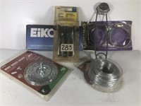 Wire Wheel, Fence Wire,Hose Clamps,RV Plug,Light