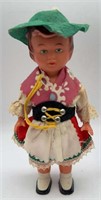 VINTAGE PLASTIC DOLL - INTERNATIONAL COSTUMED