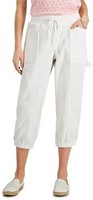 $50  StyleCo Women's Cotton Pull On Capri Pants XL