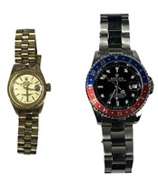 His & Hers Wrist Watches.