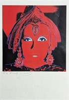 Andy Warhol Ltd Edition Print "Greta Garbo" COA