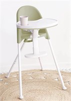 FUNNY SUPPLY FOLDING HIGH CHAIR (24.8X19.7X35IN)