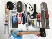 assorted tools in need of TLC, returns