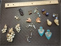 Brooch & Earring Set & More Clips & Screw Back