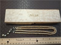 Lotus Lady Pearl Necklace IOB