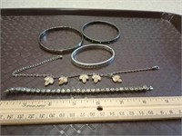 Bracelets, Screw Back Earrings & More