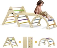 BanaSuper Colorful 3 in 1 Climbing Triangle Ladder