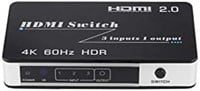 iCAN HDMI v2.0 3-Port Switch with remote