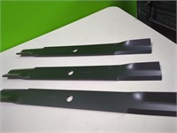 3 New Mower Blades approx 24 3/4" #8086 - 0086