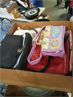 Box of handbags