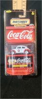 Matchbox Coca-Cola 1962 VW beetle collectible