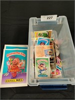 Lot of Garbage Pail Kids cards, some oversized