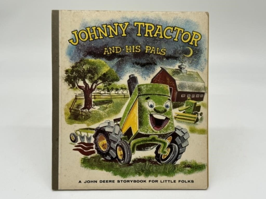 Original 1950s Johnny Tractor Childrens Book