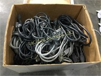 box electronic cords ehternet cable tv monitor