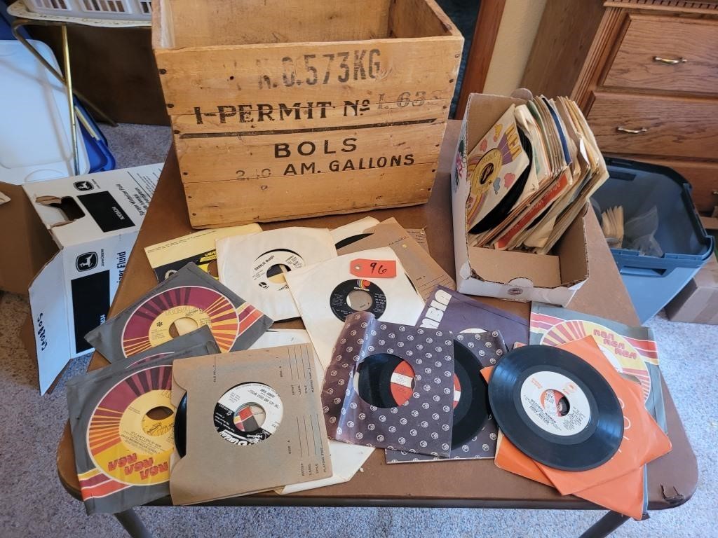 45 Records, Wooden Crate