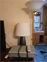 Table Lamp,Floor lamp, VCR/DVD PLAYER