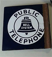 DSPF Bell System public telephone sign