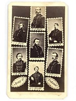CDV Army of Potomac Montage Photos Civil War 1860s